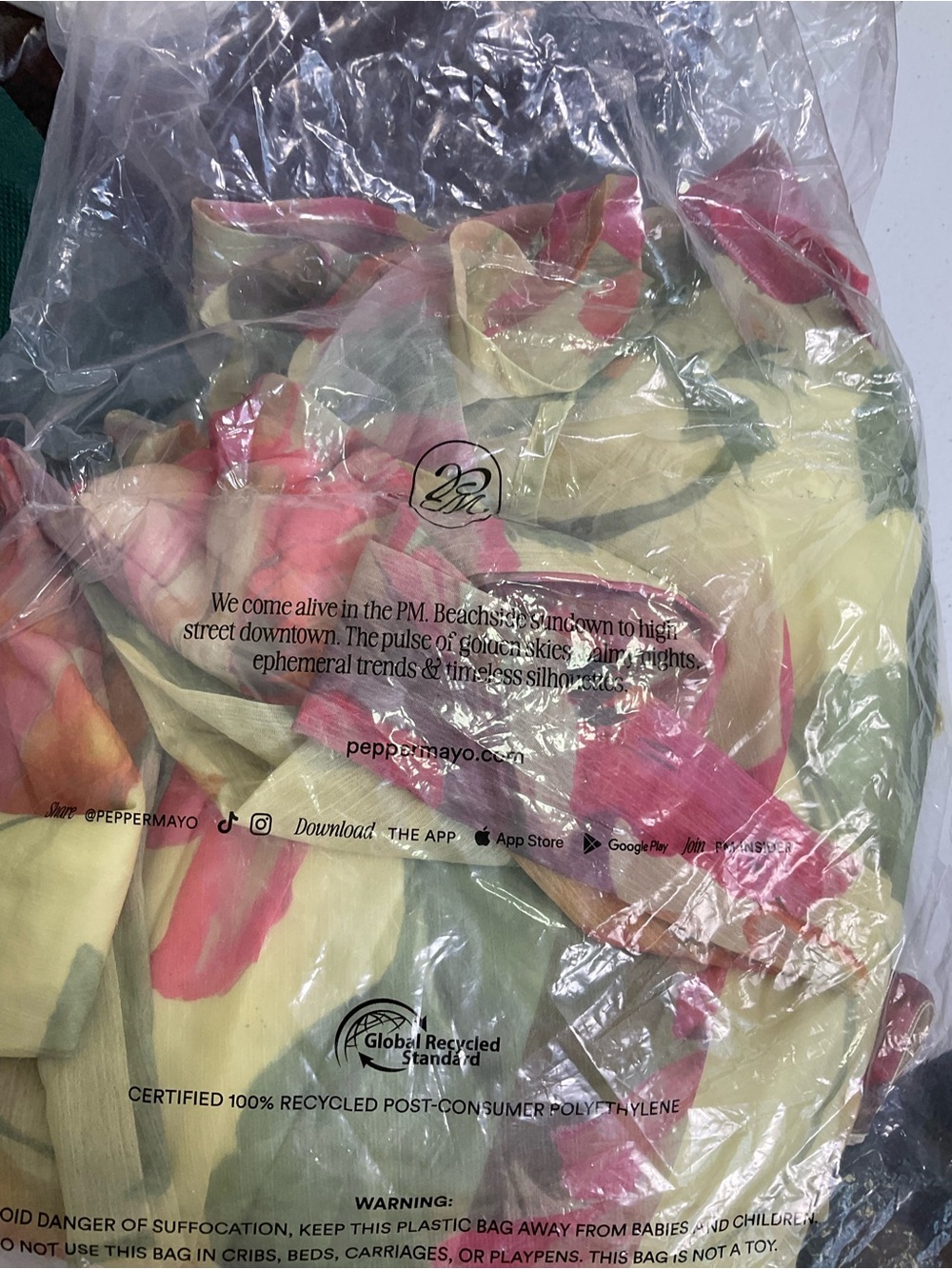 Under The Pagoda Maxi Dress Strapless Maxi Dress in Yellow Peony with Scarf - Picture 16 of 16